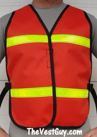 Men's Jersey Vest in Neon Yellow for a High - Visibility Sports Look Budget Reflective Safety Vest