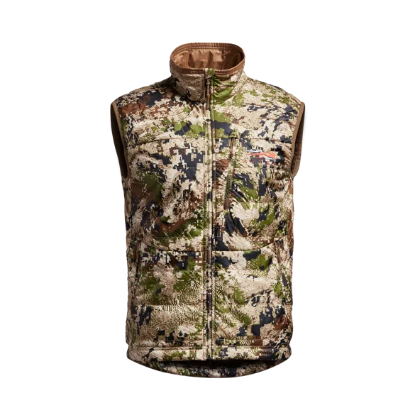 Plus Size Men's Cable - Knit Wool Vest in Navy for a Classic and Cozy Look Sitka Kelvin Aerolite Vest