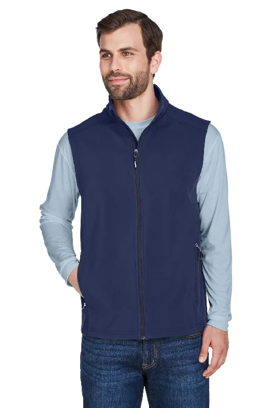 Tall Men's Zip - Up Fleece Vest in Gray for Outdoor Activities Core 365 Mens Cruise Water Resistant Full Zip Fleece Vest - Classic Navy Blue Tall Men's Zip - Up Fleece Vest in Gray for Outdoor Activities Core 365 Mens Cruise Water Resistant Full Zip Fleece Vest - Classic Navy Blue