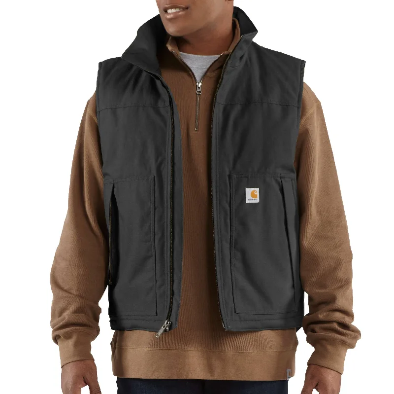 Men's Faux Fur Vest in Cream for a Stylish and Cozy Winter Piece Quick Duck ® Jefferson Vest