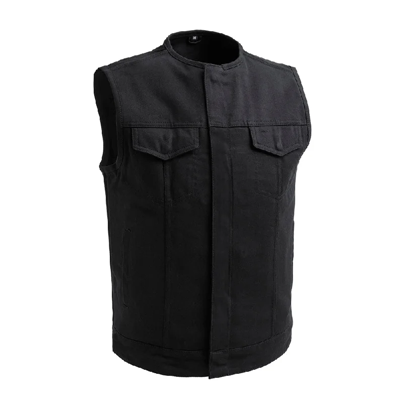 Plus Size Men's Striped Vest in Black and White for a Retro - Inspired Look No Limit Vest Tall