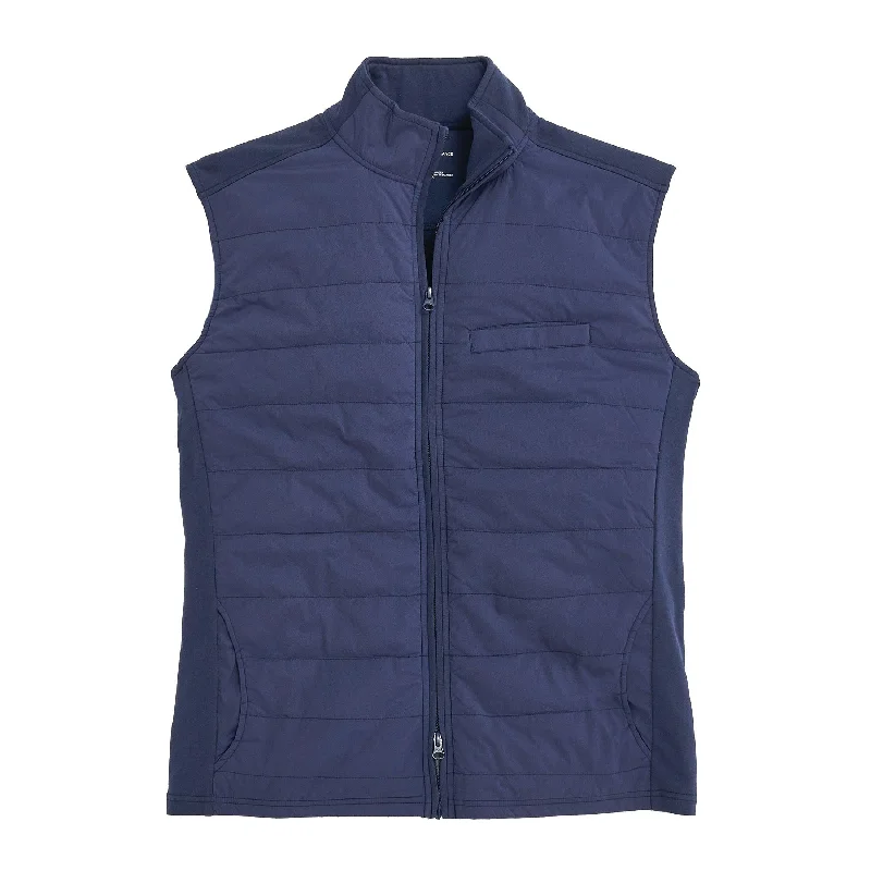 Plus Size Men's Striped Vest in Black and White for a Retro - Inspired Look Arven Vest