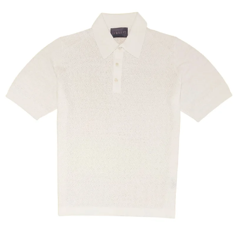 Men Blazers for Skiing Trips in Fleece - Lined and Insulated Fabrics​ Agata Bianca Linen Cotton Polo