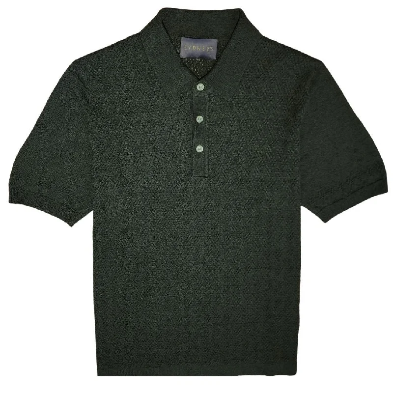  Greenery Linen Cotton Polo