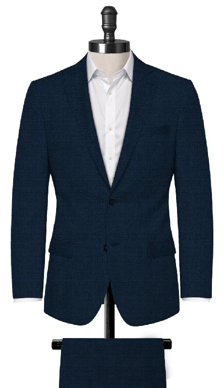 Double - Breasted Men Blazers for a Traditional Style​ Dark Teal Suit