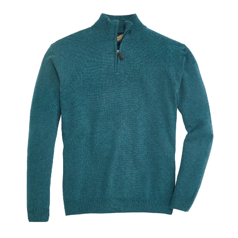 James Cashmere 1/4 Zip - Jasper