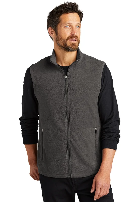 Plus Size Men's Striped Vest in Black and White for a Retro - Inspired Look Port Authority Mens Accord Pill Resistant Microfleece Full Zip Vest - Pewter Grey Plus Size Men's Striped Vest in Black and White for a Retro - Inspired Look Port Authority Mens Accord Pill Resistant Microfleece Full Zip Vest - Pewter Grey