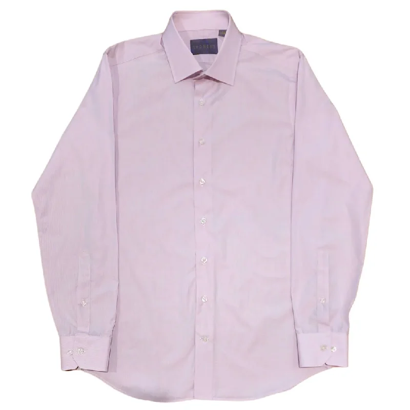 Men Blazers with African - Inspired Patterns for a Rich Heritage Look​ KIN K3 Dress Shirt Pink Micro Grid