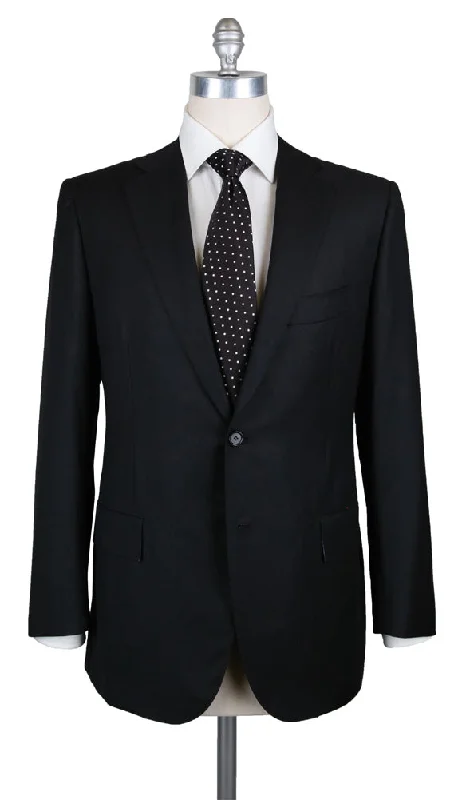  Cesare Attolini Black Suit