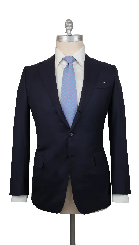 Men Blazers for Snowboarding in Waterproof and Stylish Fabrics​ Principe d'Eleganza Navy Blue Suit