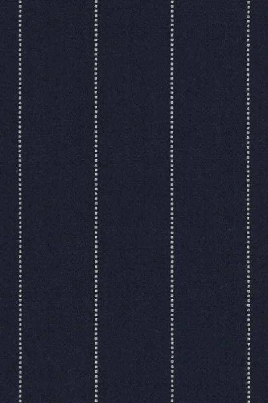 Navy Pinstripe