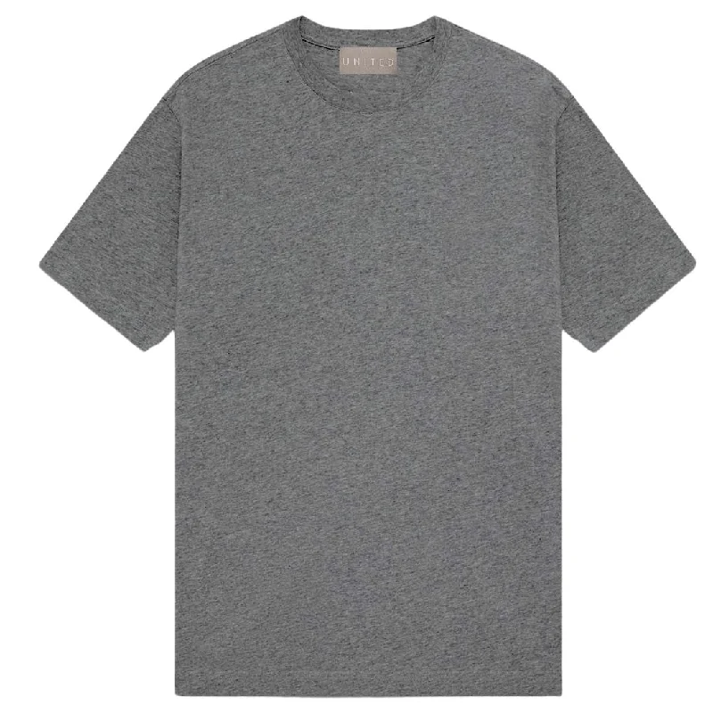 Men Blazers with Easter - Themed Prints for Spring Celebrations​ Salt and Pepper Cotton Crewneck T-Shirt