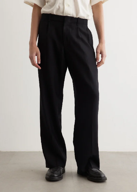 Men's wide - leg casual linen blend pants for a relaxed beachside look Borrowed Chino Pants