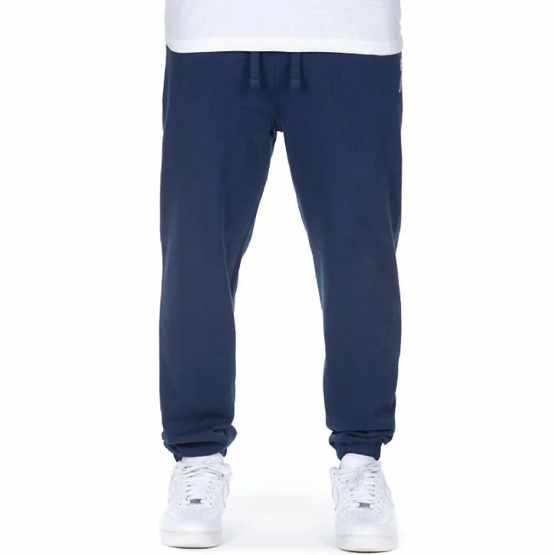 Men's button - fly casual denim work pants for durability Men's Astro Sweatpants In Blueprint