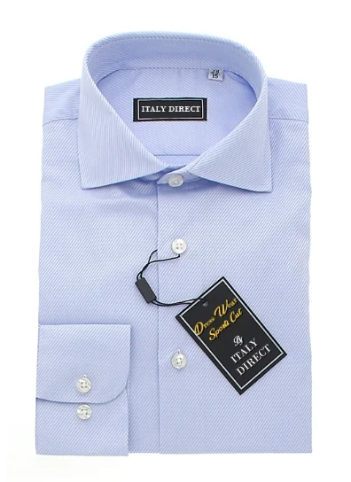 Men's Short - Sleeve Linen Casual Shirts in Light Khaki for a Breathable Summer Option Light Blue Striped Sport Fit Dress Shirt