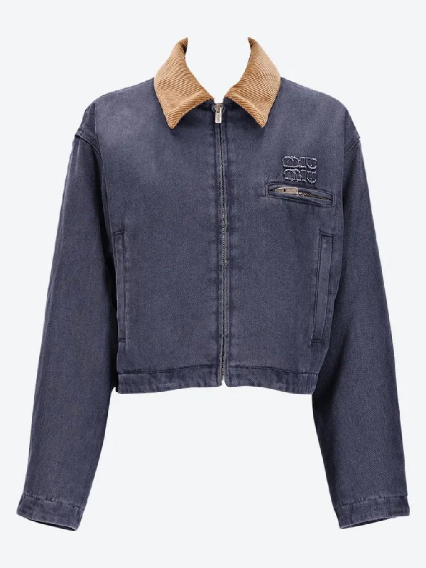 Drill padded jacket
