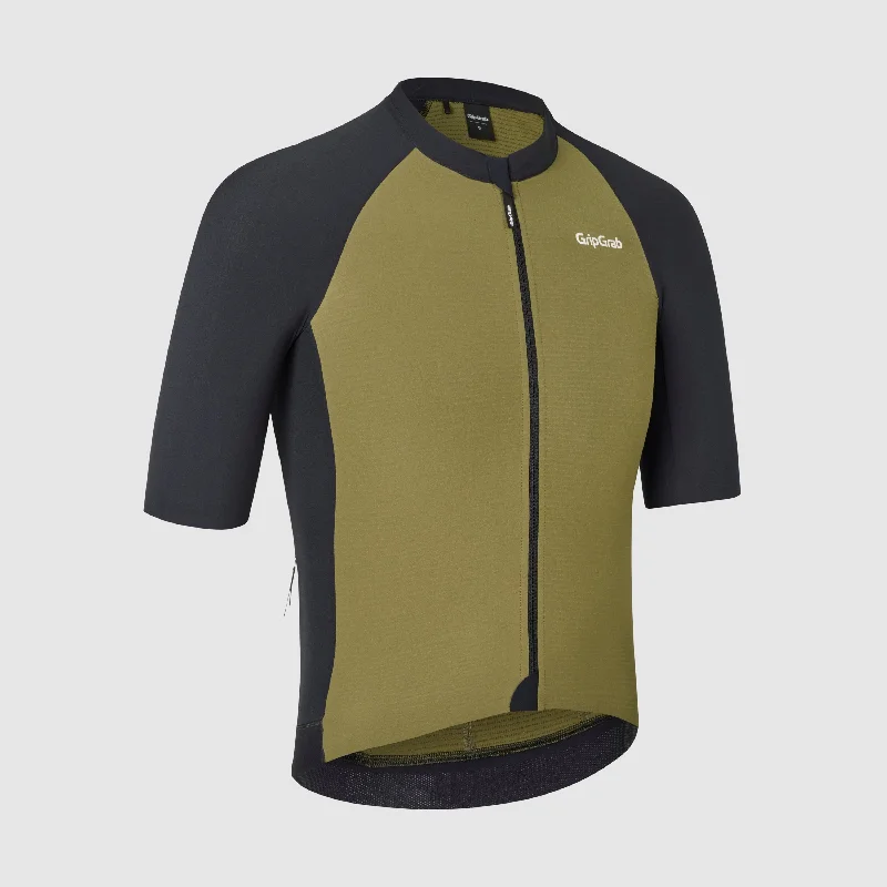 Men's Cycling Jerseys with Reflective Stripes for Safe and Stylish Rides at Night Grinta Short Sleeve Jersey