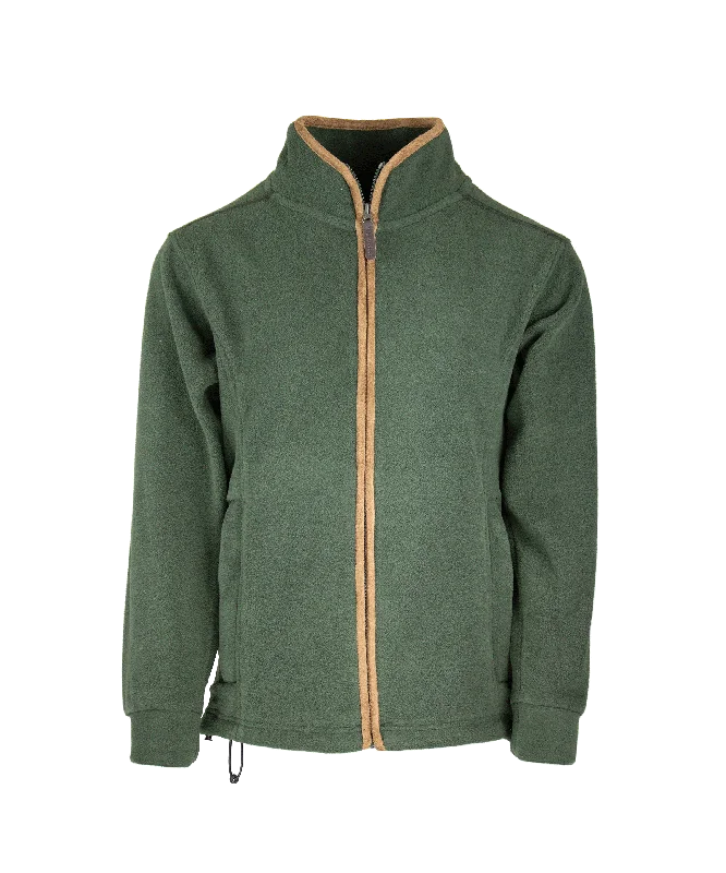 LF202 - Ladie's Fleece Jacket - GREEN