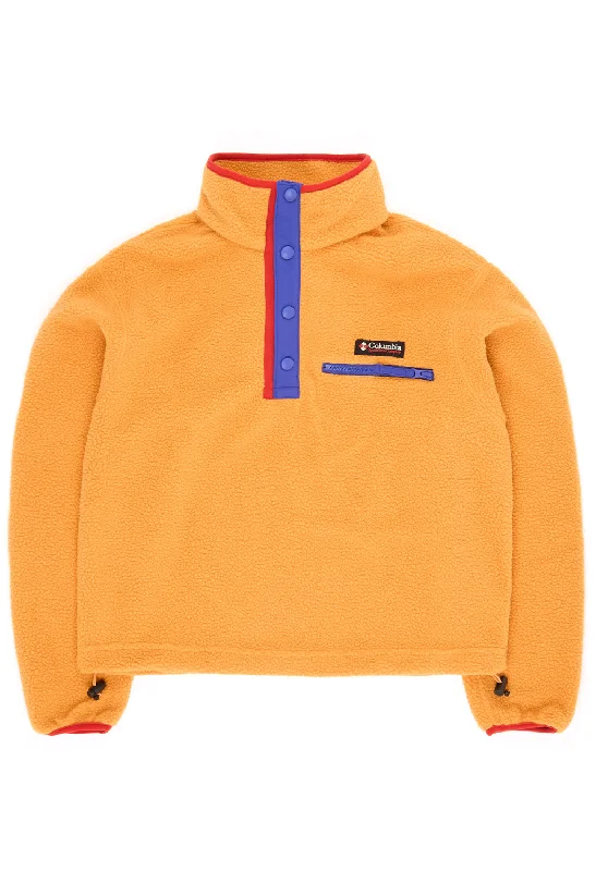 Columbia Helvetia II Cropped Half Snap Fleece - Sunstone