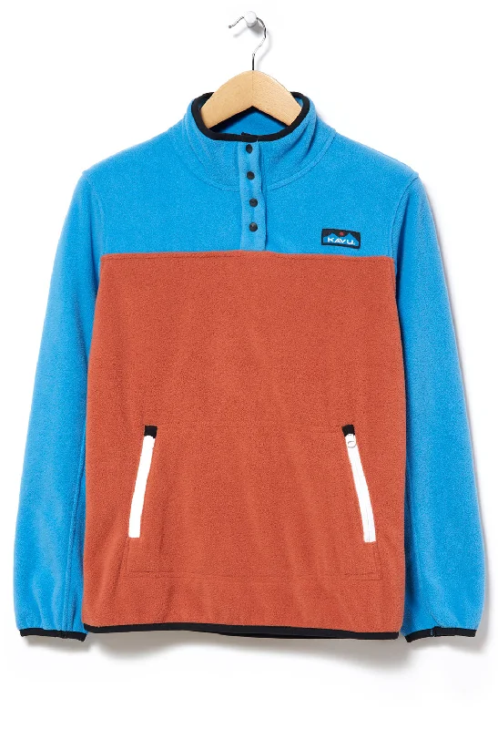 KAVU Women's Cavanaugh Fleece - Nautical Block