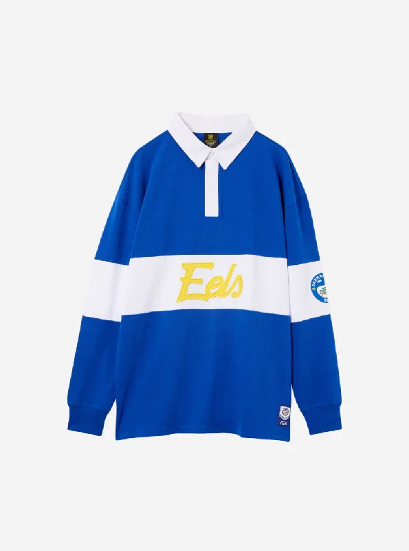Parramatta Eels Adult League Long Sleeve Polo