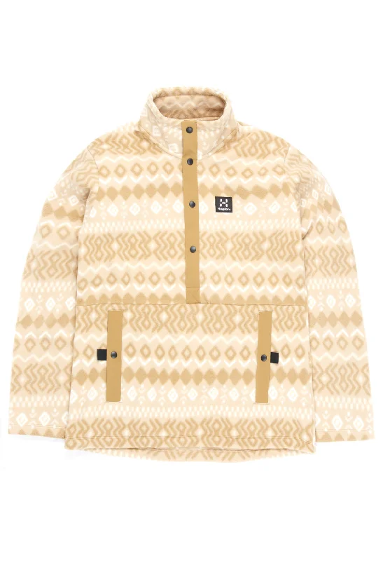 Haglofs Women's Mora Mid Fleece - Sand / Cinnamon Brown